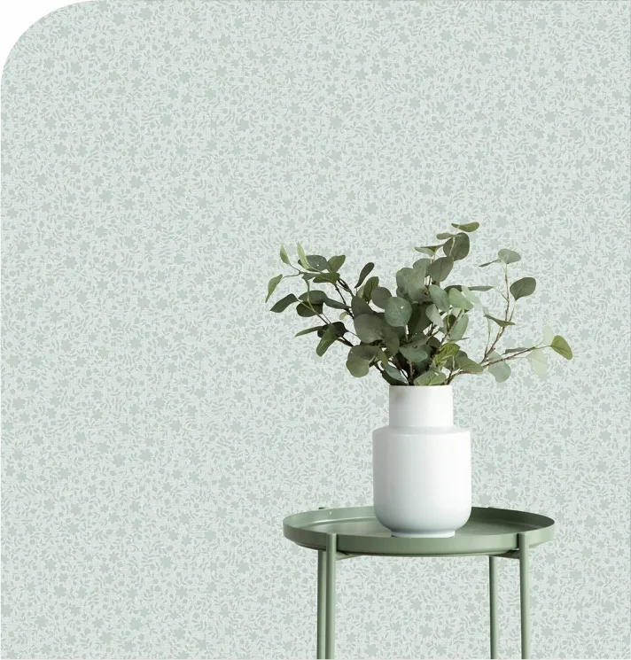 sage wallpaper for interior